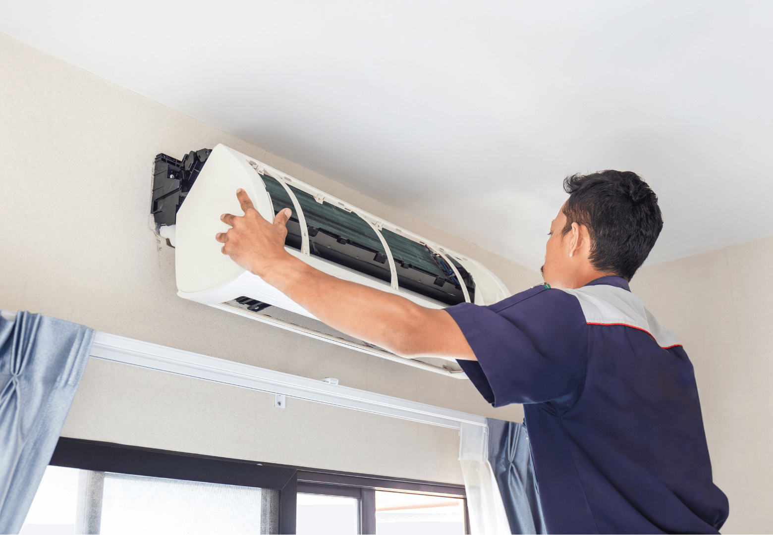 Luxury AC upgrade in Dubai Creek Harbour penthouse