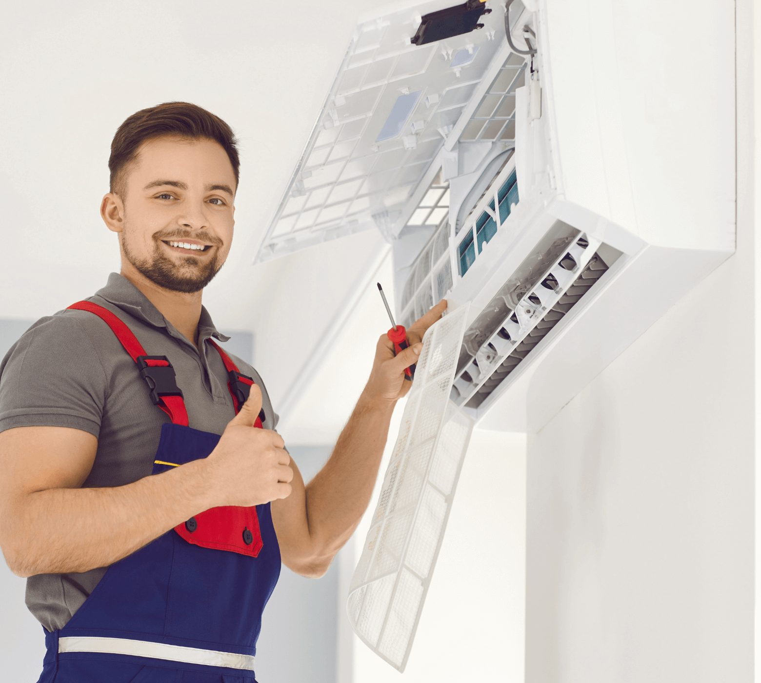 AC installation process in Dubai home