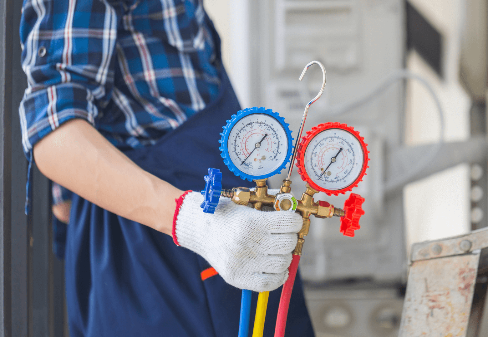The AC Experts technician team