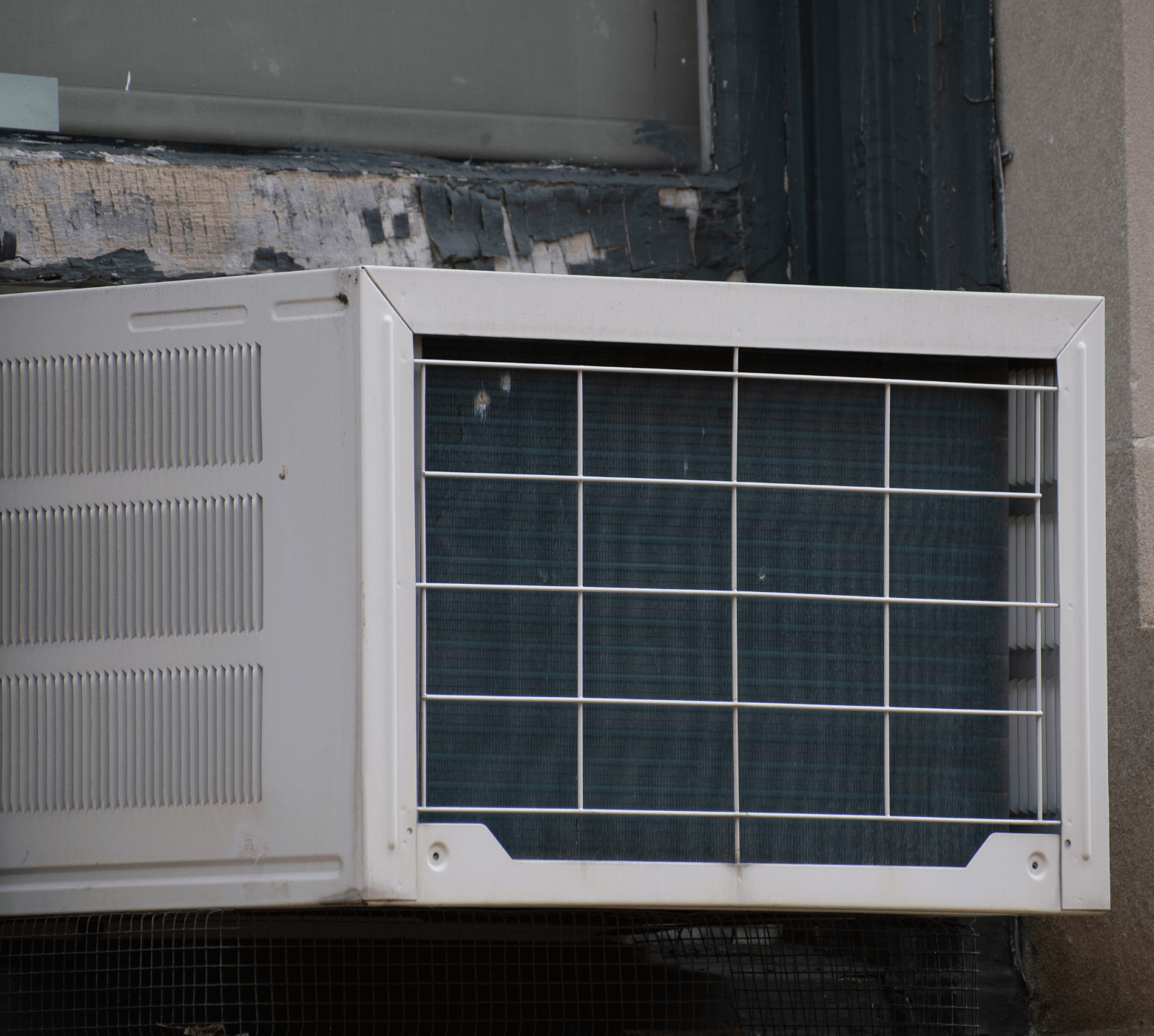 Window AC unit installation